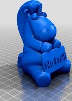 Frankenhorn Neinhorn Unicorn Einhorn by Plotterbilly