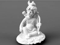 Ram Lalla - (Infant form of Ram) by ScanHinduHeritage