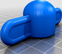 Watch_Escapement_Desk_Toy_Winding_Key_w/Cap by GregoryPLewis