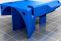 Mosquito & Mellow NF Crazy hotend mount for Prusa MK3S+ with better fan shroud by Mtyo