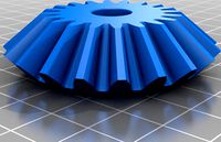 Straight bevel gear set-4 gears by mk3947