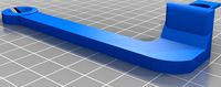 Ender / CR-6 Top Filament Guide Arm - Long by ffeldmann