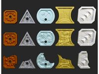 Coins 5e - Dungeons & Dragons multiple versions EDIT (scale and details) by Fukus