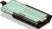 Customized Holder for iPhone 11 Pro with Cover by CyberCyclist