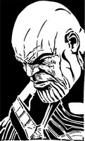 Thanos stencil 6 by Longquang