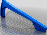 Adjustable Tablet Stand - Mod for larger keyboards by twystneko