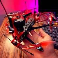 3D Printed Parts for Dave_C 4 Inch Long Range by kingnothingfpv