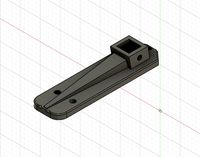 Artillery Evnovo Sidewinder X1 Z-Gantry Support (Aluminium Profile) by dacamposol