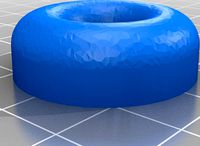 Smaller Alignment pins for Ikea Lack risers by helix77