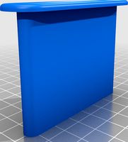Ikea LACK filament Guide - Bottom side addition by helix77