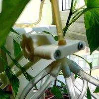 Water Distribution Hub for Hydroponics, pipe 8mm by dualboot
