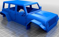 SCX24 JEEP Wrangler body by Soarpix