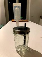 Mason Jar Blow Off Lid by joergp