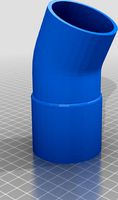 Aulari to Kinze/JD Fertilizer Hose Adapter by phishstik