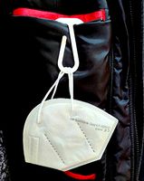 Mask hook for inside pocket by T2byMAZO