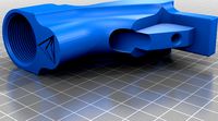 WE SVD Dragunov pistol grip and stock adapter tolerances by NounAirsoft