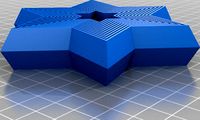 6-Pointed Star Fractal Fidget by chuuckaduuck
