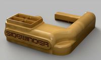 Artillery Sidewinder X1 4-Channel Fan shroud by Frodo553