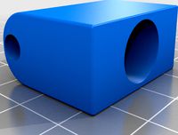 Supporto damper idraulico basculante per pedaliera Heunsinkveld sprint by SZsimcomponents