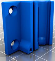 AUX cable holder by 3d_and_robotics