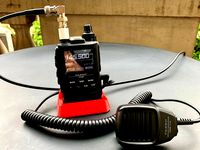 Yaesu FT-3D desktop stand by IU1OPK