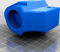Airsoft MP5 to M4 Buffer Tube Adapter by vxcheese