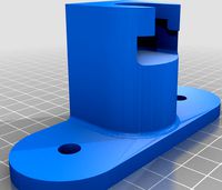 Extended base for Google Nest Cabinet Mount by heffe2001