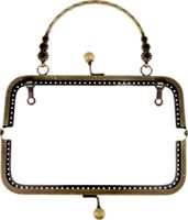 Clutch purse frame for sewing by sapphiccat