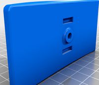 HE Sprint Inverted Clutch Pedal Plate by RCHeliGuy