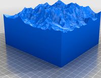 Bridget Watson's Mount Everest Topology Print by KinMajor2021