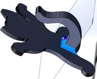 Hanging Kitten Hook by Nicxor
