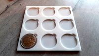 Display for 2 euro coins for numismatist - Présentoir pour pièces de 2 euros pour numismate by dundarac