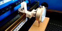 Micrometer tool clamp for the K40 by CFacelina
