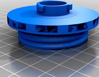 Adapter from COVID-19 respiratory mask to 3m by 3DMakerDUDE13