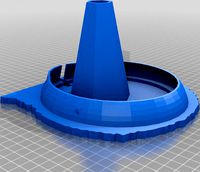 Minas Tirith Base for LED Strips by KvanDijk