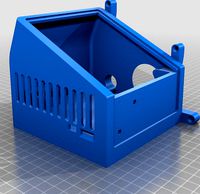 Ender 3 External Electronics Case Mount by WeekendQuant
