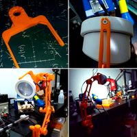Articulating LED Lamp, Clamp for SPOT ALLTOP by pedro_ibs