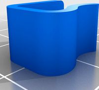 Minimal bed clip for Ender 3/Pro/v2 by jHit