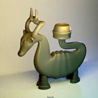 Candlestick Bull by AlexStormND