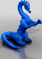 sitting noodle dragon by spuzzle