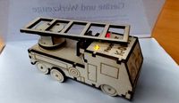 FireEngine - Feuerwehrauto Lasercut by ommtom