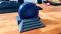 Stargate coaster base by Ilueen