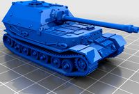Elefant zimmerit flames of war by Ratmanfs