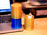 A-Mazing Box Lid with Small Detents by halley