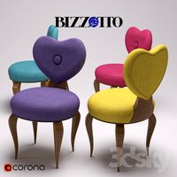 Chair bizzotto Heart art. 661