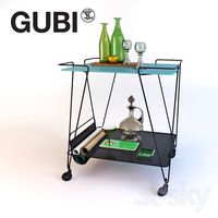 Gubi Mategot Trolley