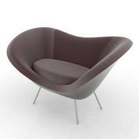 Molteni Gio Ponti D.154.2 Armchair