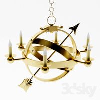 ARMILLARY SPHERE CHANDELIER