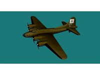 Low Poly B-17, Homesick Angel by jonbourg