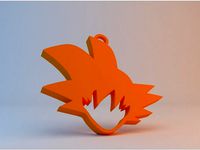 Goku DBZ Keychain by Mkvgz